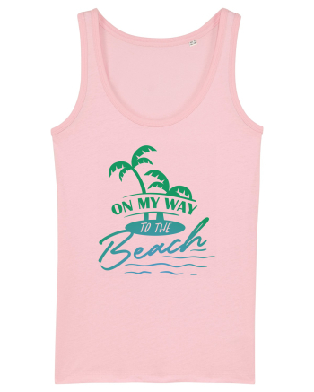 On My Way To The Beach Cotton Pink
