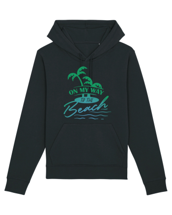 On My Way To The Beach Black