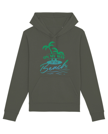 On My Way To The Beach Khaki