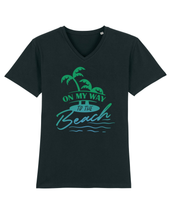 On My Way To The Beach Black
