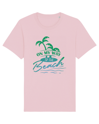 On My Way To The Beach Cotton Pink