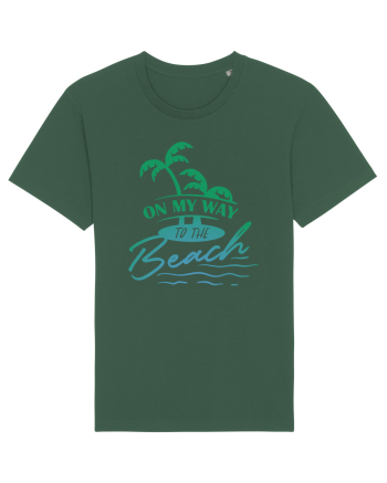 On My Way To The Beach Bottle Green