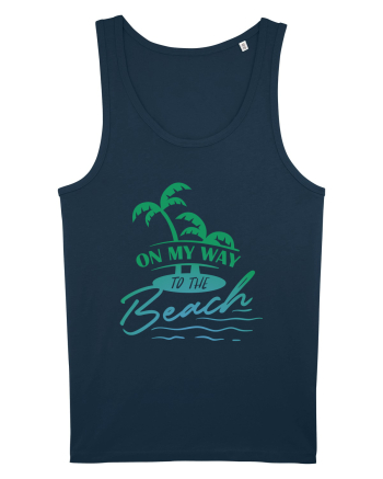 On My Way To The Beach Navy