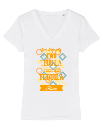 One Tequila Two Tequila Three Tequila Floor White