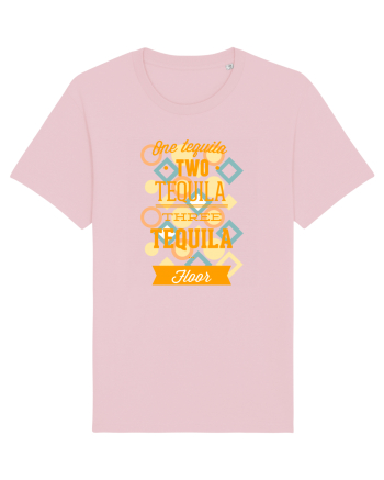 One Tequila Two Tequila Three Tequila Floor Cotton Pink