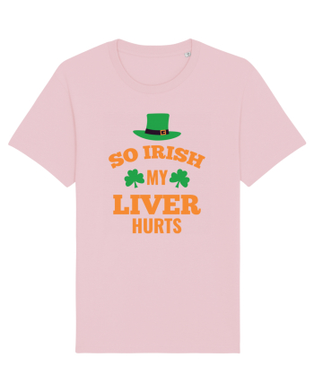 So Irish My Liver Hurts Cotton Pink