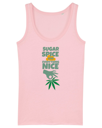 Sugar Spice And Everything Nice Cotton Pink