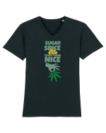 Sugar Spice And Everything Nice Tricou mânecă scurtă guler V Bărbat Presenter
