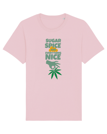 Sugar Spice And Everything Nice Cotton Pink