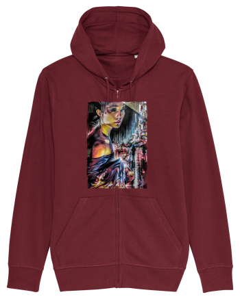 Tokyo Geisha Burgundy