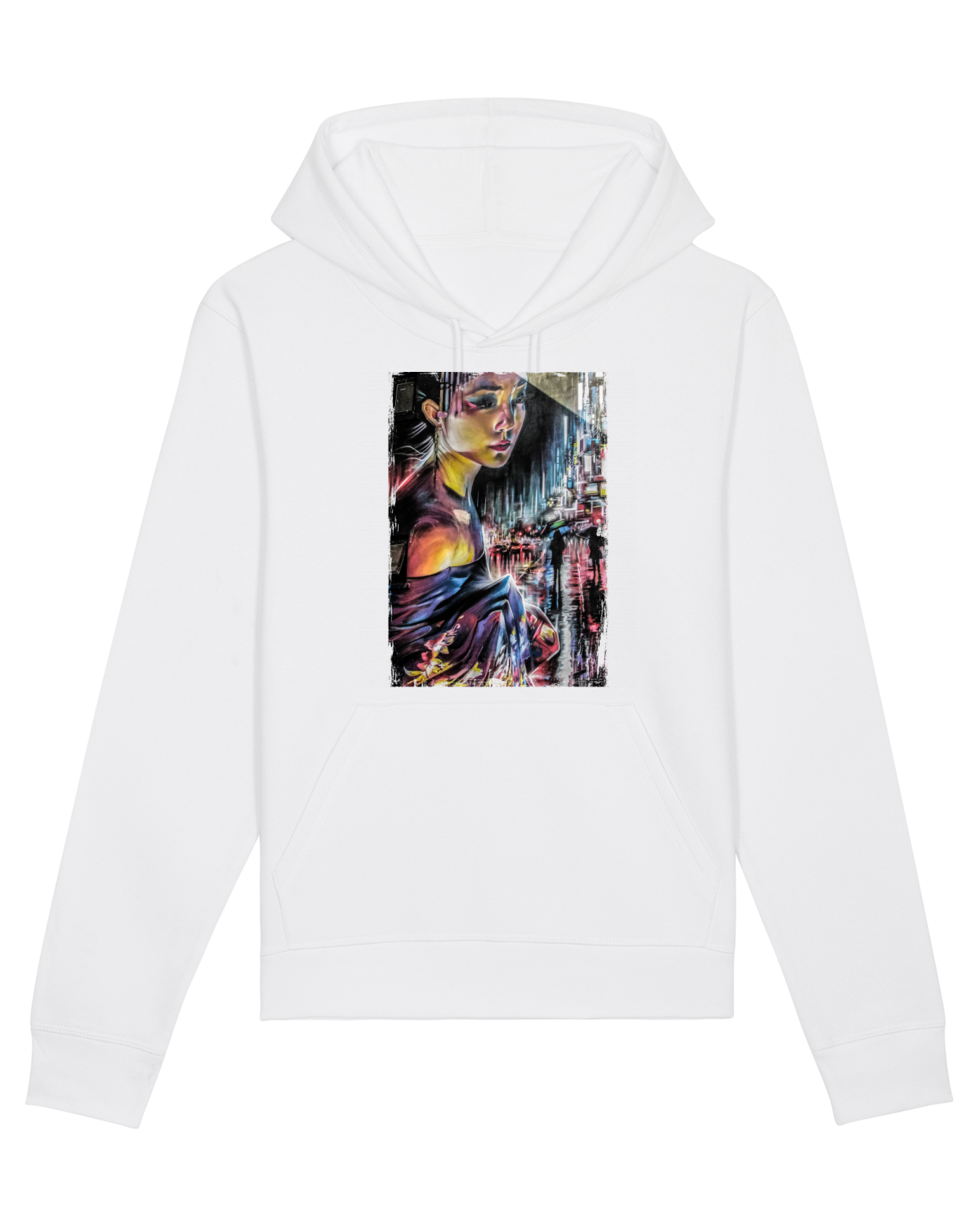 Hanorac Unisex Drummer White