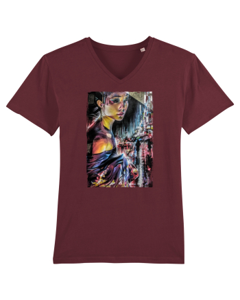 Tokyo Geisha Burgundy