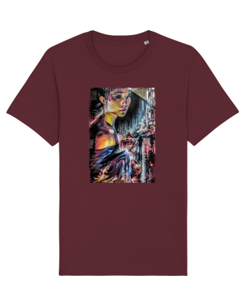 Tokyo Geisha Burgundy