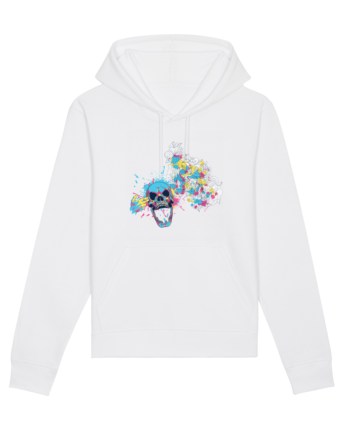 Hanorac Unisex Drummer White