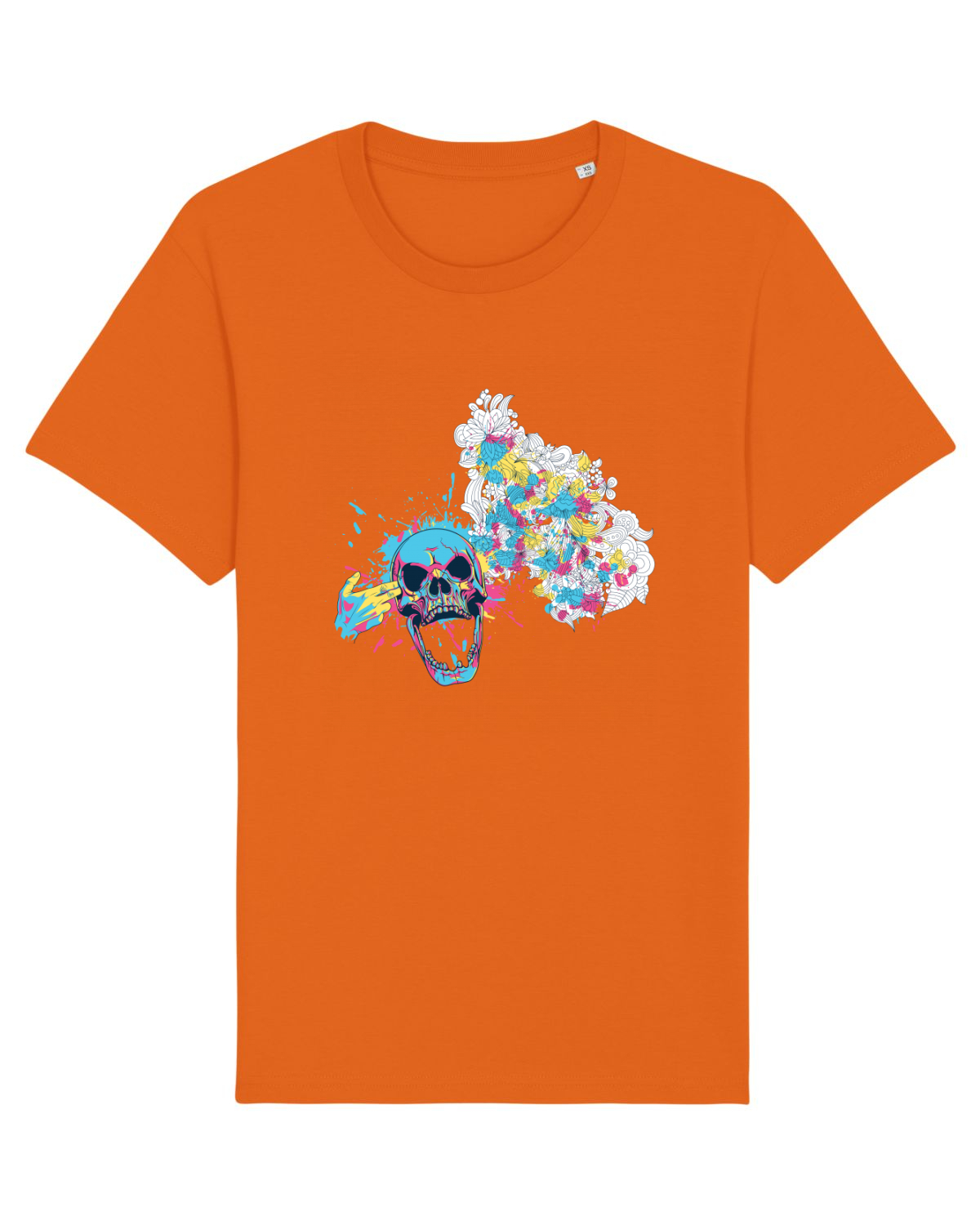 Tricou mânecă scurtă Unisex Rocker Bright Orange