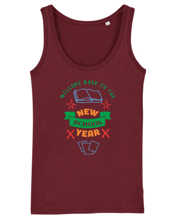 Welcome back to The New School Year Burgundy