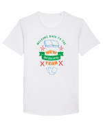 Welcome back to The New School Year Tricou mânecă scurtă guler larg Bărbat Skater