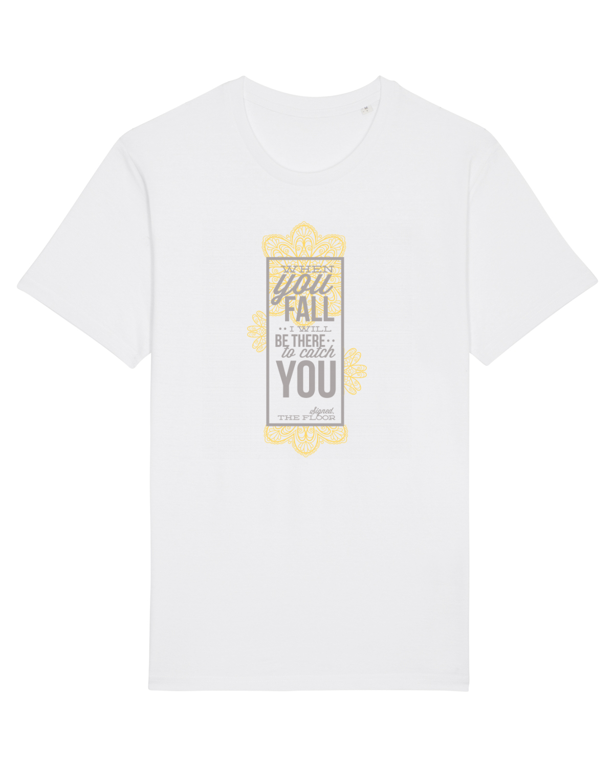 Tricou mânecă scurtă Unisex Rocker White