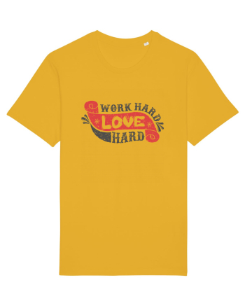 Work Hard Love Hard Spectra Yellow