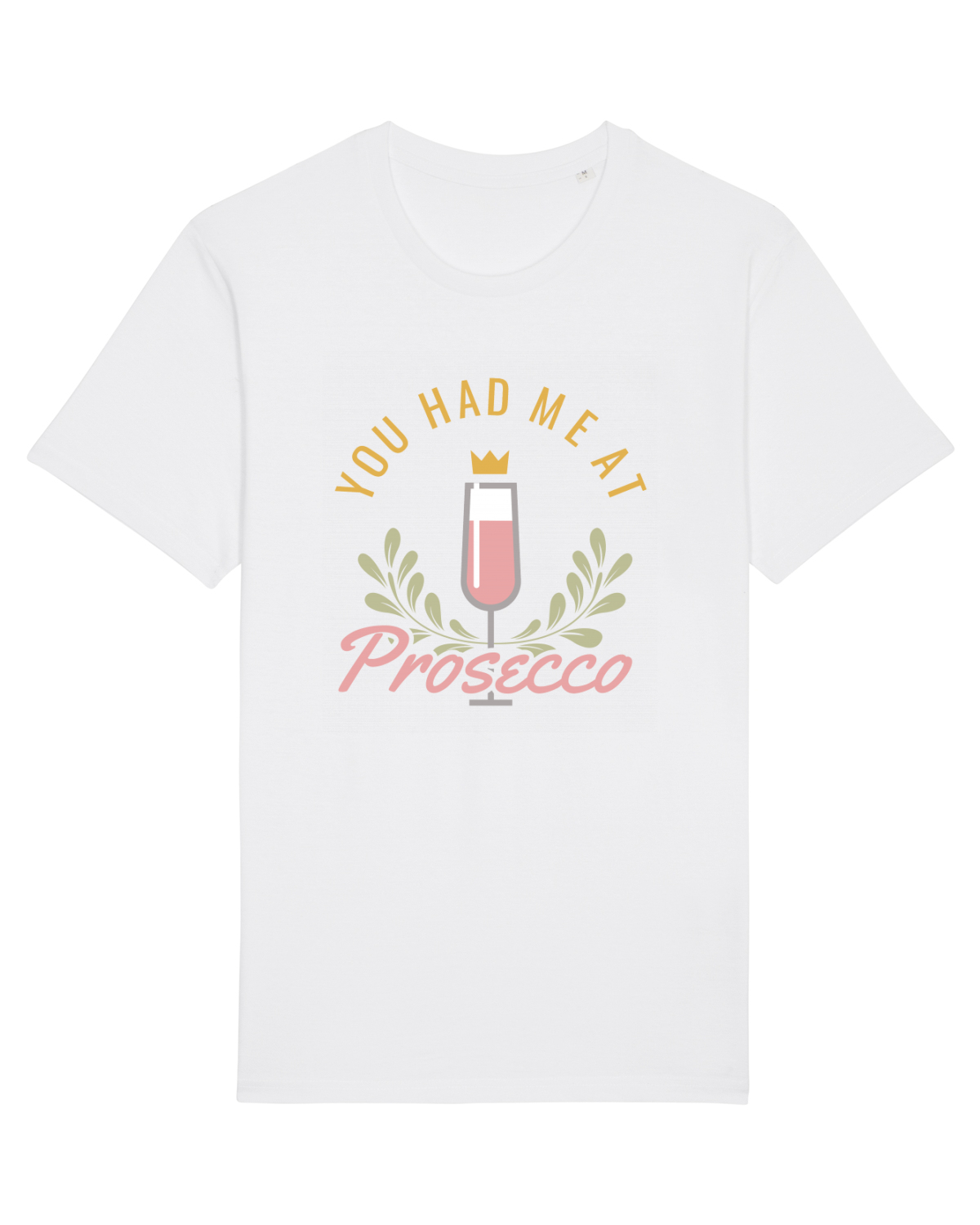 Tricou mânecă scurtă Unisex Rocker White