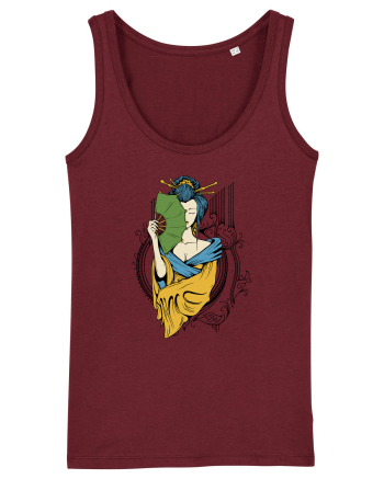 Young Geisha Burgundy