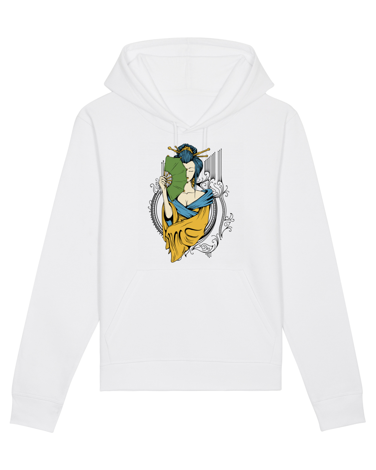 Hanorac Unisex Drummer White