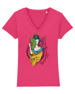 Young Geisha Tricou mânecă scurtă guler V Damă Evoker