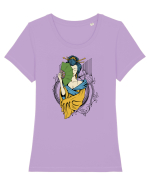 Young Geisha Tricou mânecă scurtă guler larg fitted Damă Expresser