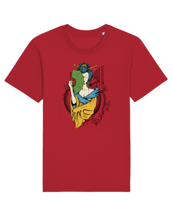 Young Geisha Red