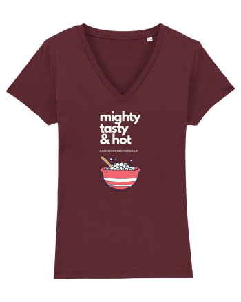 Mighty Tasty Hot Cereals Burgundy