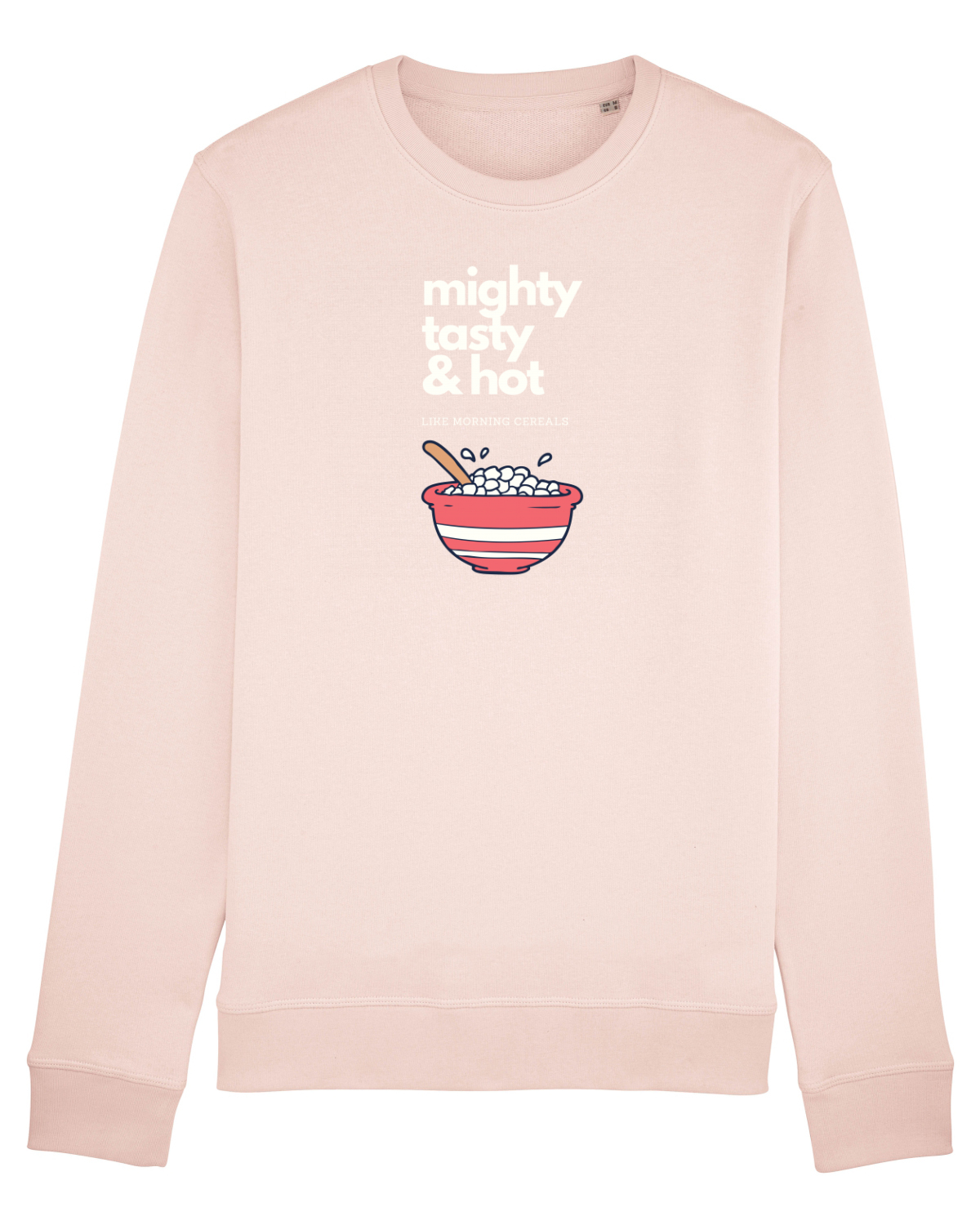 Bluză mânecă lungă Unisex Rise Candy Pink