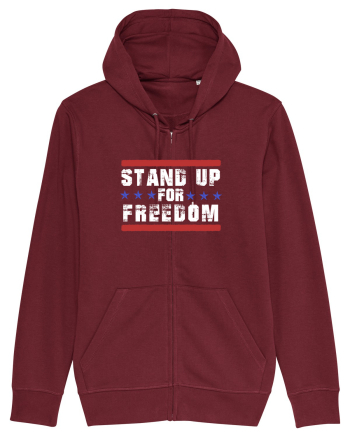 Stand Up for Freedom Burgundy