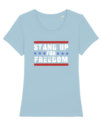 Stand Up for Freedom Sky Blue