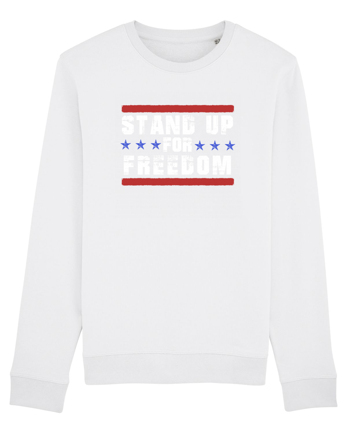 Bluză mânecă lungă Unisex Rise White