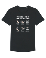 SPHYNX Tricou mânecă scurtă guler larg Bărbat Skater