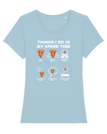 PIZZA Sky Blue