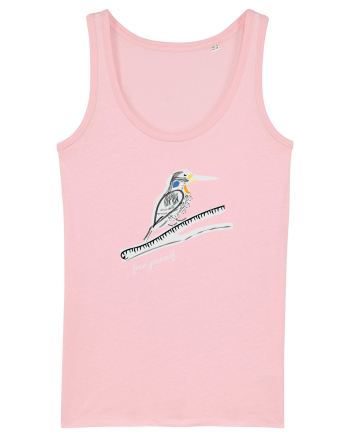 Bird Cotton Pink