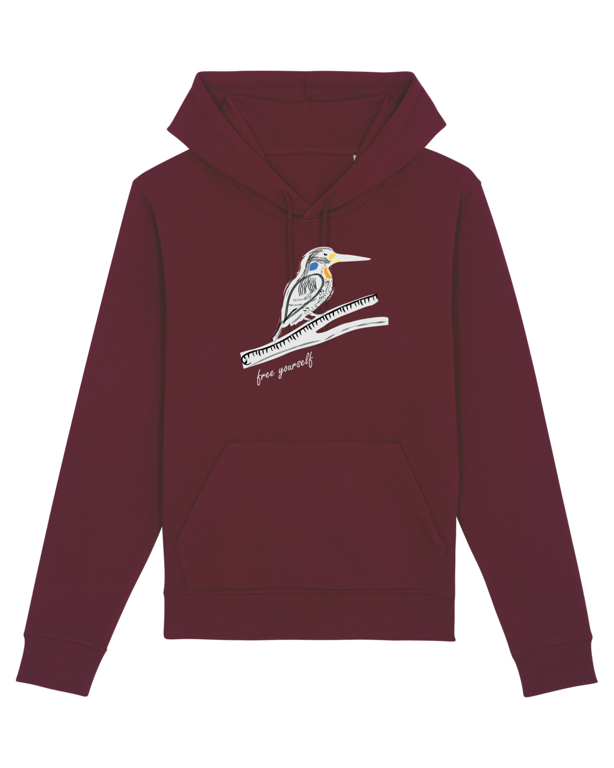Hanorac Unisex Drummer Burgundy