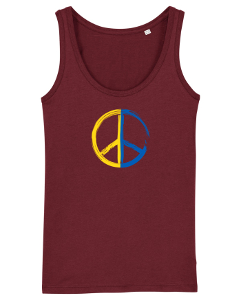 Peace! Burgundy
