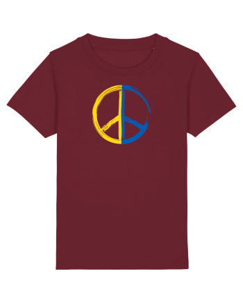 Peace! Burgundy