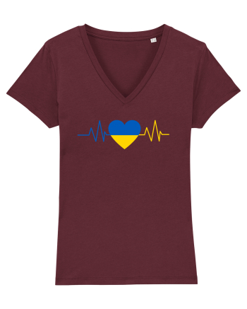 <3 Ucraina Burgundy