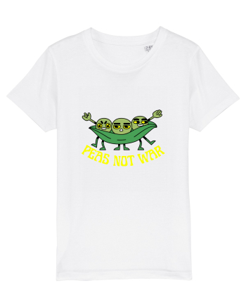 Peas Not War White