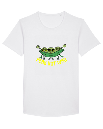 Peas Not War White