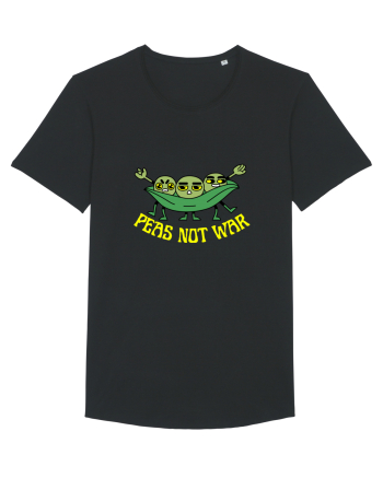 Peas Not War Black