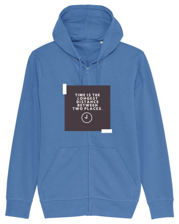 Time is the shortest distance  Bright Blue