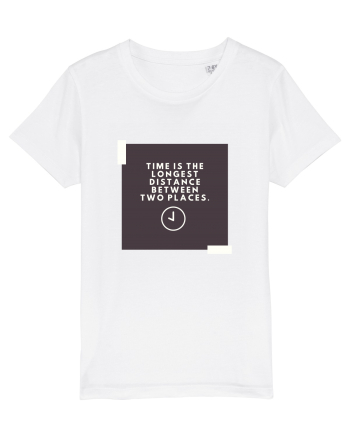 Time is the shortest distance  White