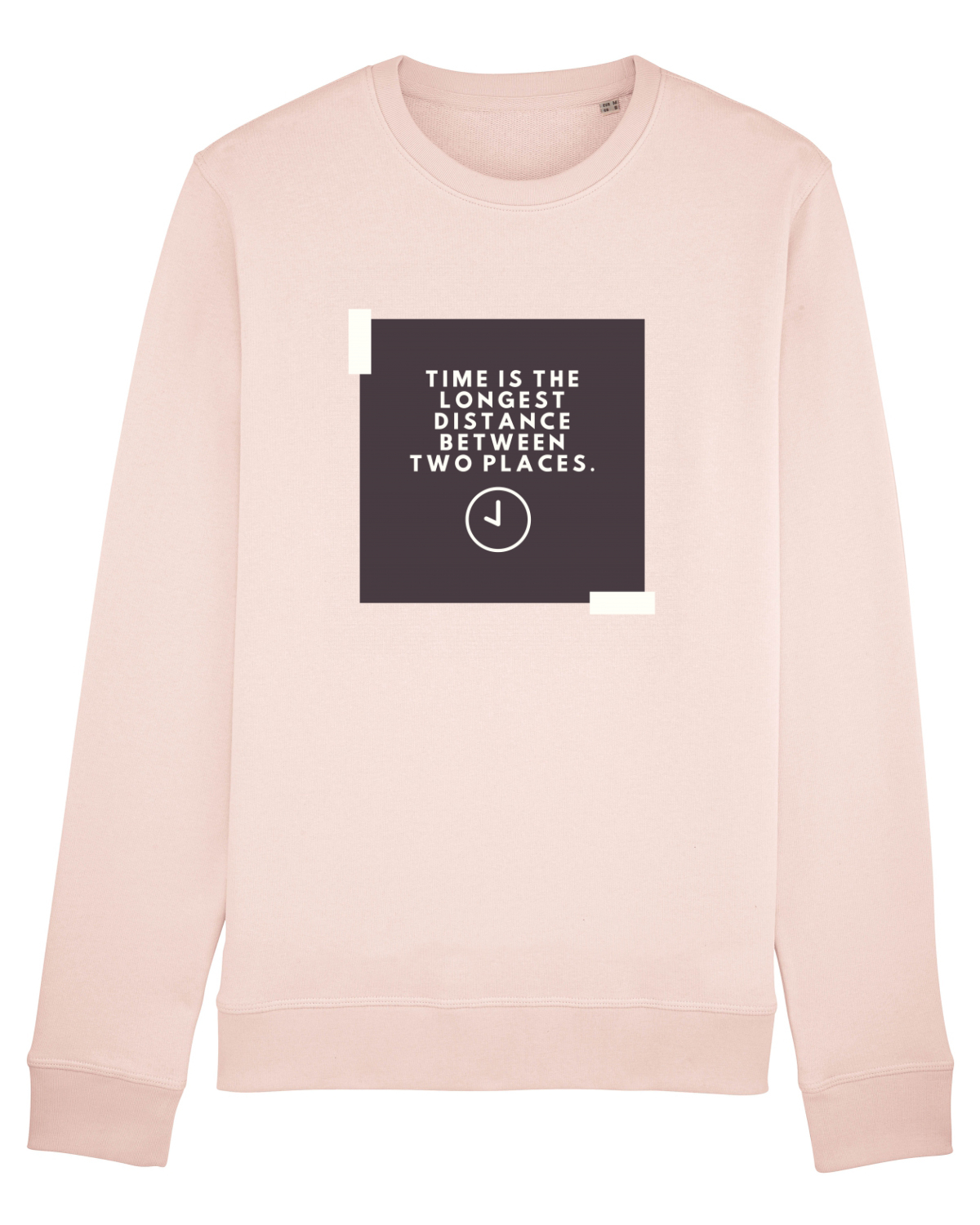 Bluză mânecă lungă Unisex Rise Candy Pink