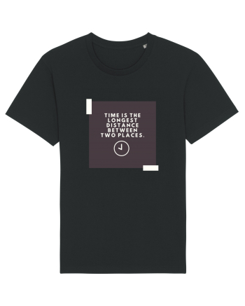 Time is the shortest distance  Black