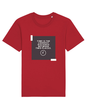 Time is the shortest distance  Red