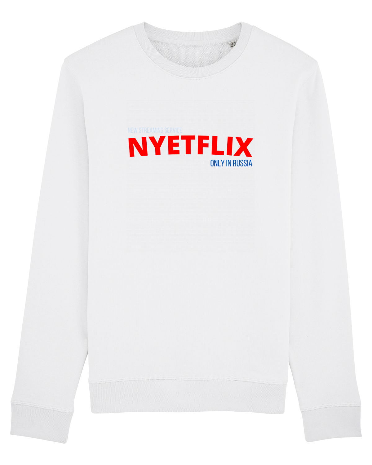 Bluză mânecă lungă Unisex Rise White